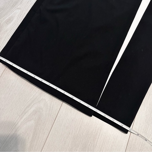 NWT Calvin Klein Asymmetrical Pencil Skirt -Black and white - Picture 9 of 11